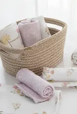 Living Textiles Living Textiles Organic Wash Cloths 3 Pack - Whimsical Wonderland