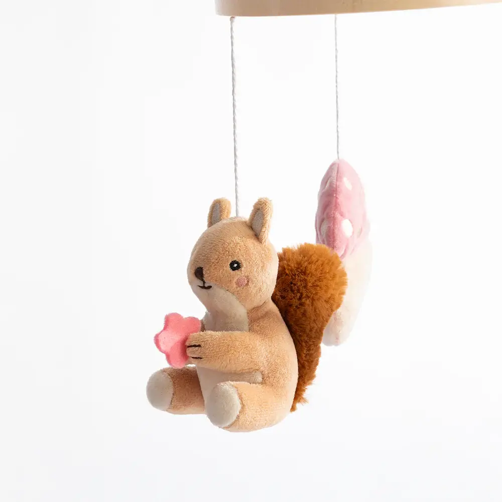 Living Textiles Living Textiles Musical Mobile - Whimsical Wonderland