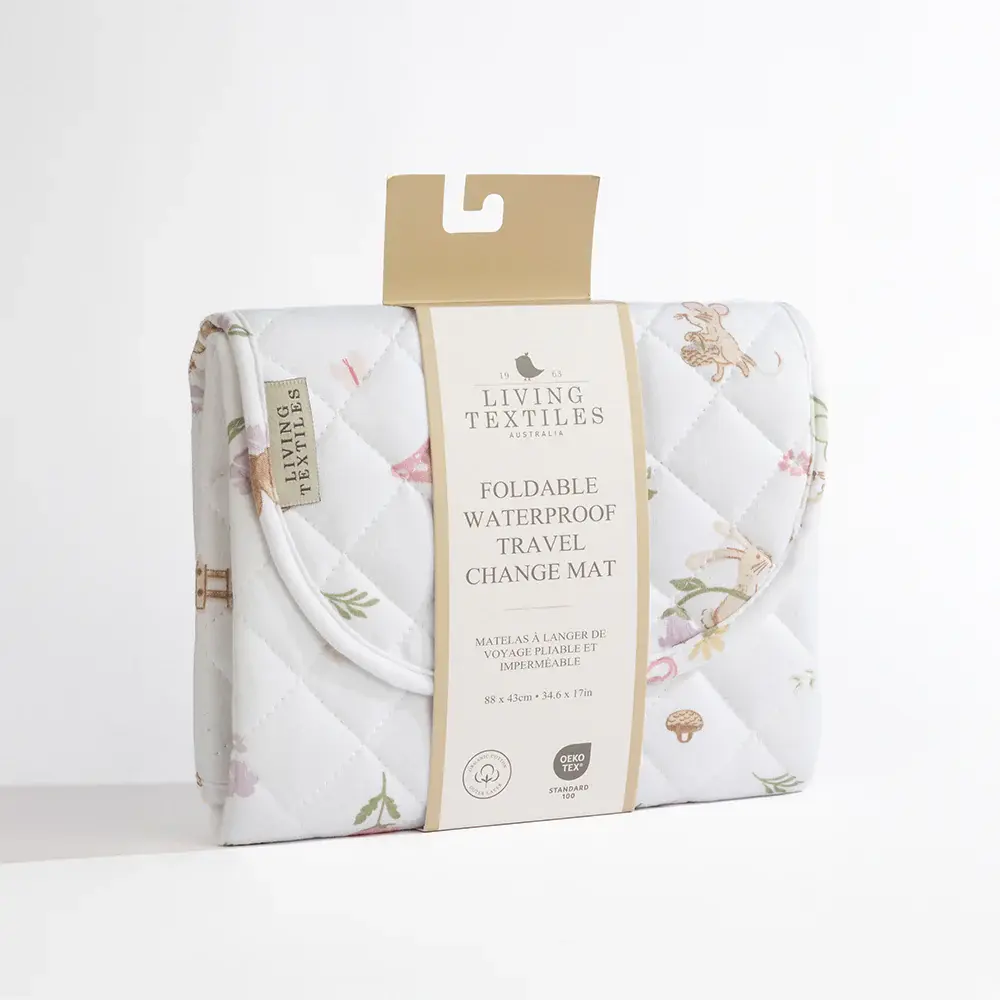 Living Textiles Living Textiles Foldable Waterproof Change Mat - Whimsical Wonderland
