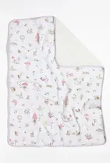 Living Textiles Living Textiles Jersey Sherpa Pram Blanket - Whimsical Wonderland