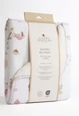 Living Textiles Living Textiles Jersey Sherpa Pram Blanket - Whimsical Wonderland