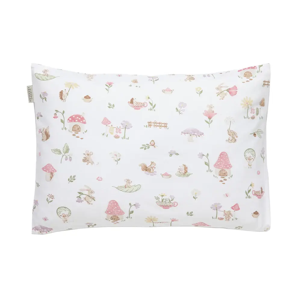 Living Textiles Living Textiles Organic Toddler Pillowcase - Whimsical Wonderland