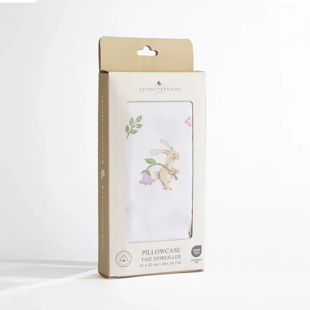 Living Textiles Living Textiles Organic Toddler Pillowcase - Whimsical Wonderland