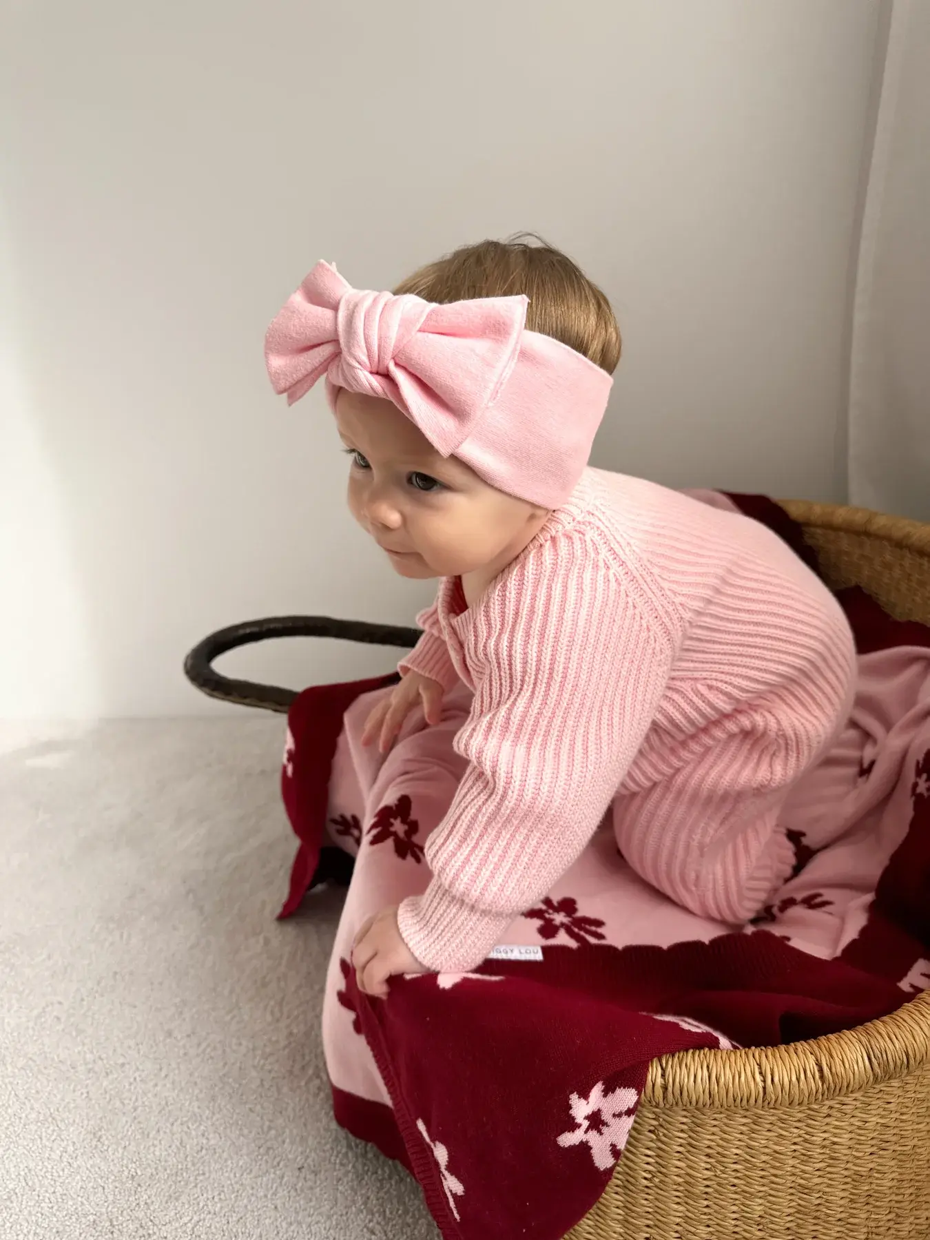 Ziggy Lou Ziggy Lou Classic Knit Romper Penny