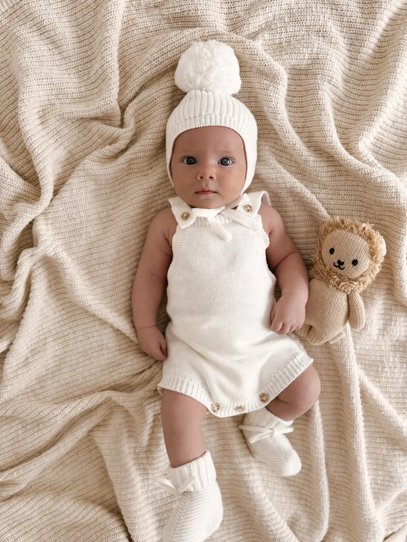 Ziggy Lou Ziggy Lou Booties Milk