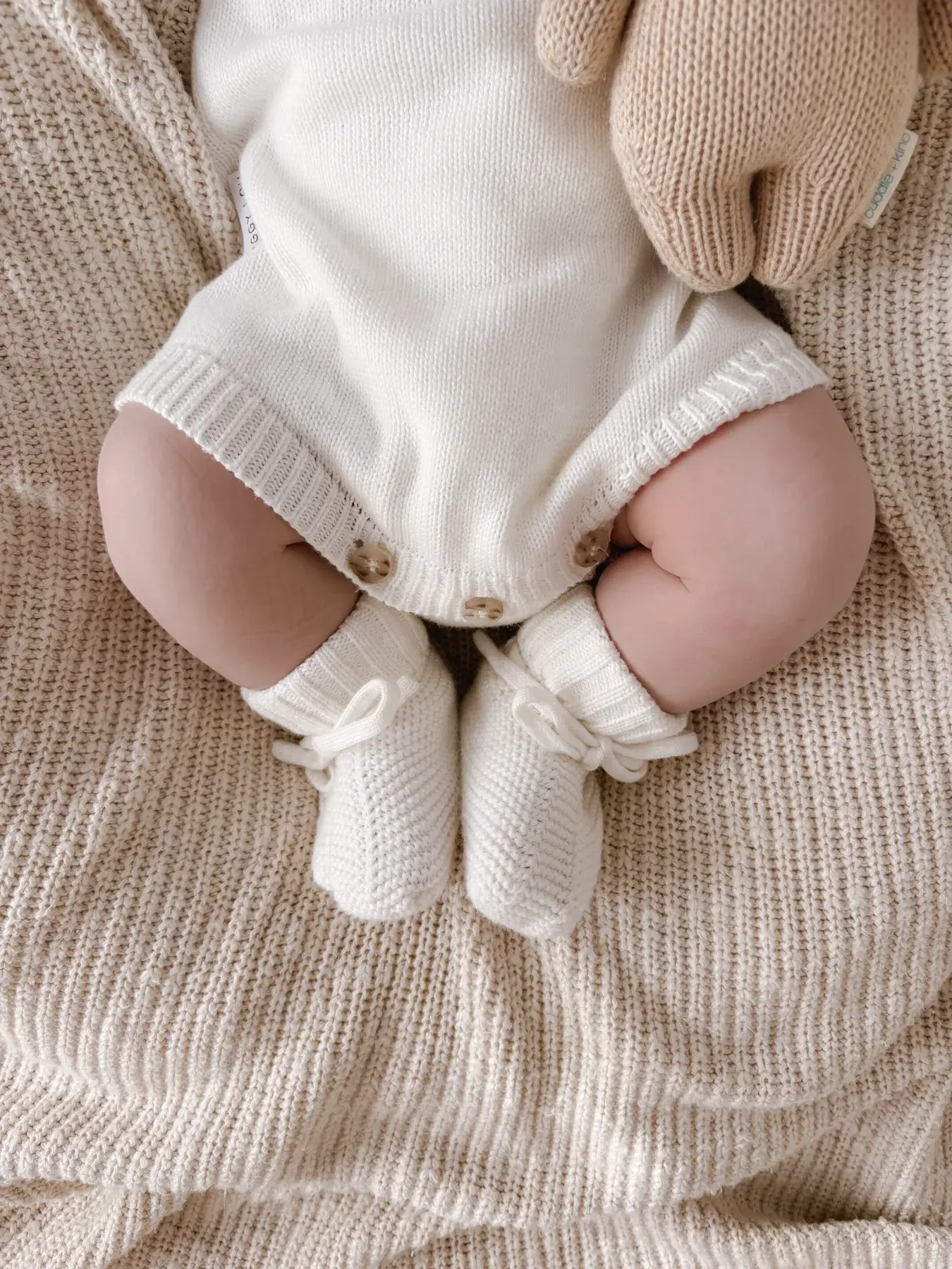 Ziggy Lou Ziggy Lou Booties Milk
