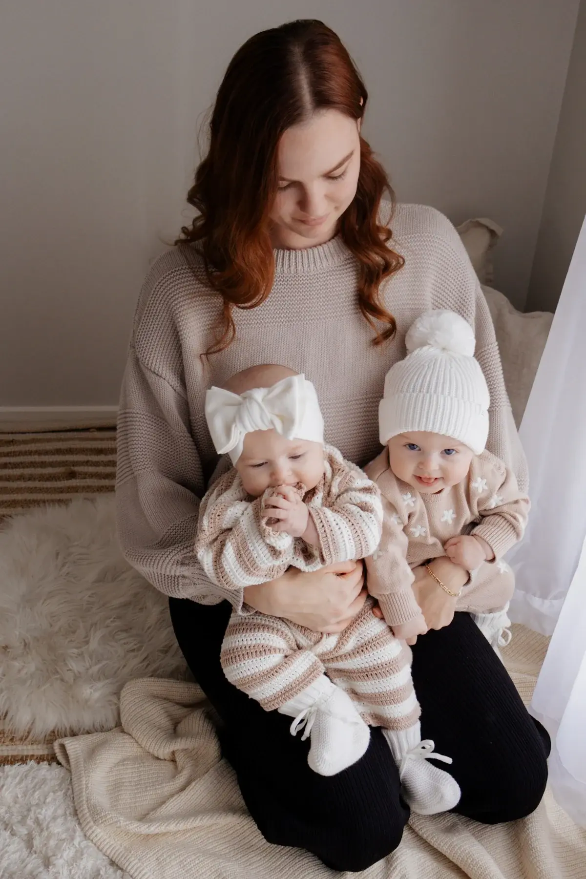 Ziggy Lou Ziggy Lou Booties Milk