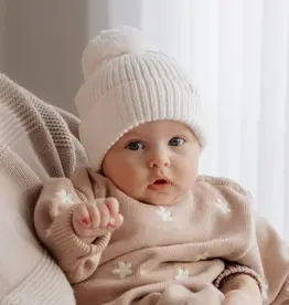 Ziggy Lou Ziggy Lou Beanie Milk 0-3M