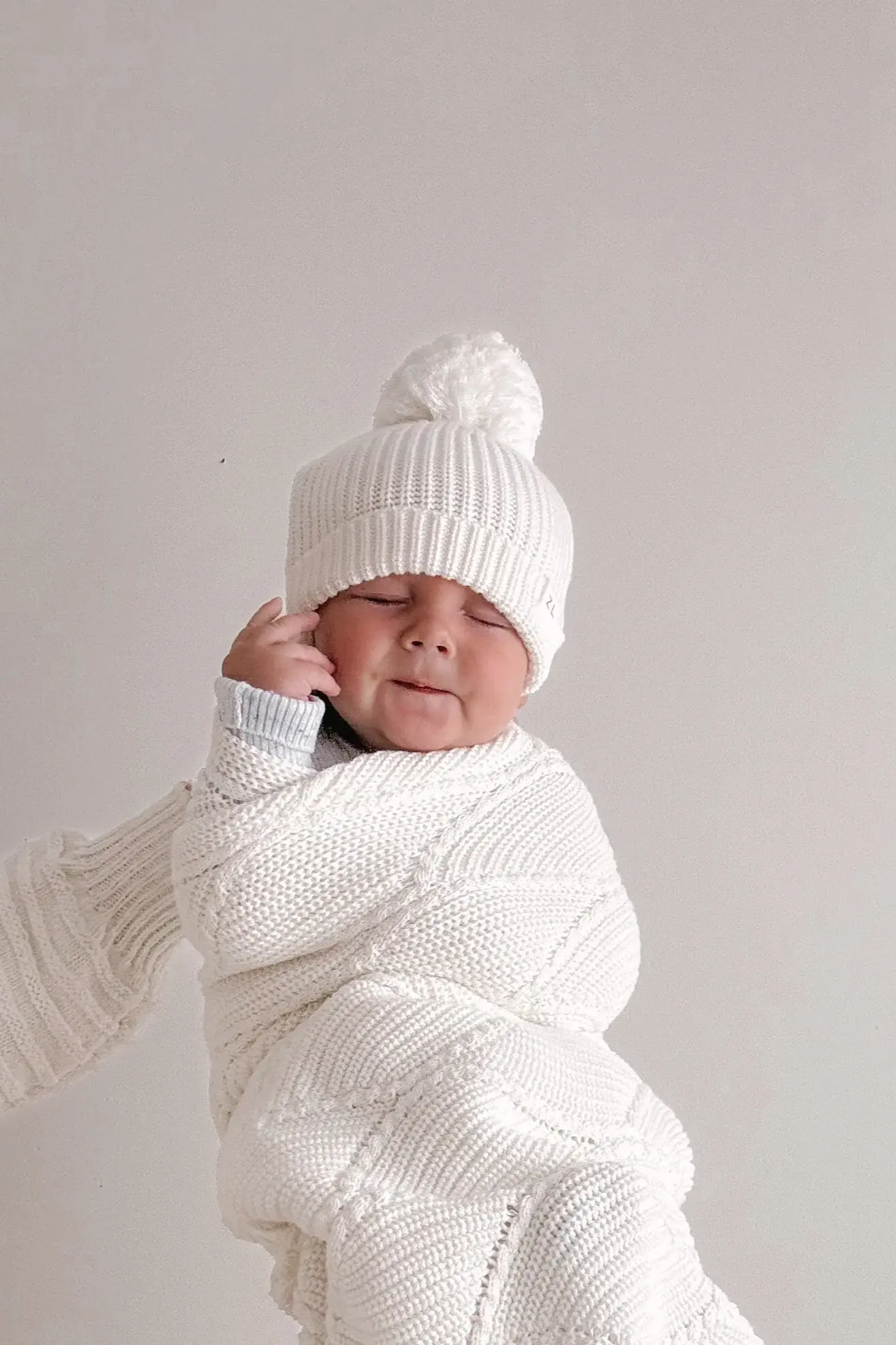 Ziggy Lou Ziggy Lou Beanie Milk