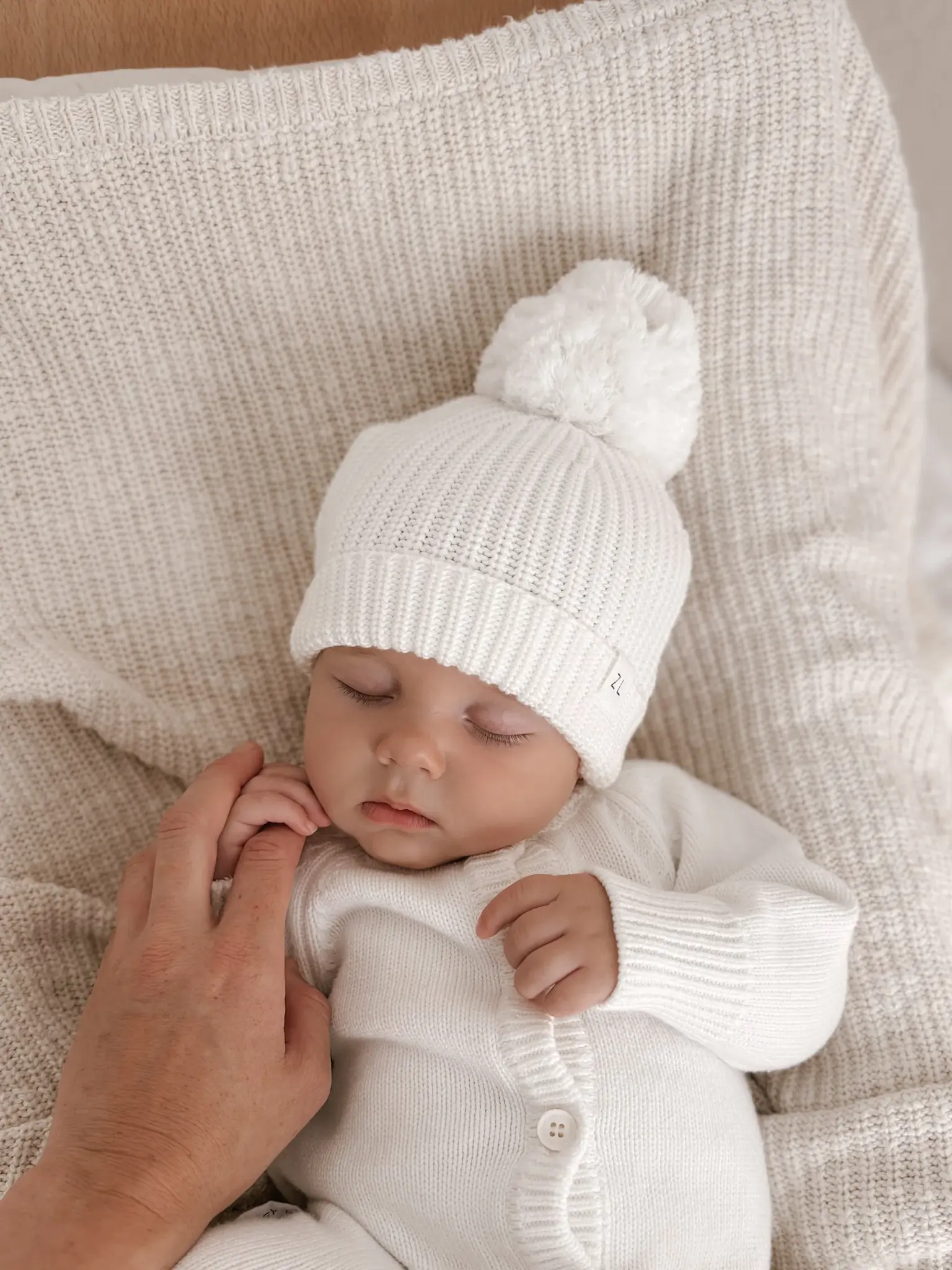 Ziggy Lou Ziggy Lou Beanie Milk