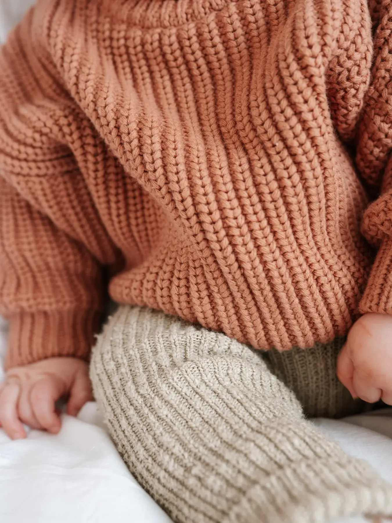 Ziggy Lou Ziggy Lou Jumper Super Chunky Terracotta