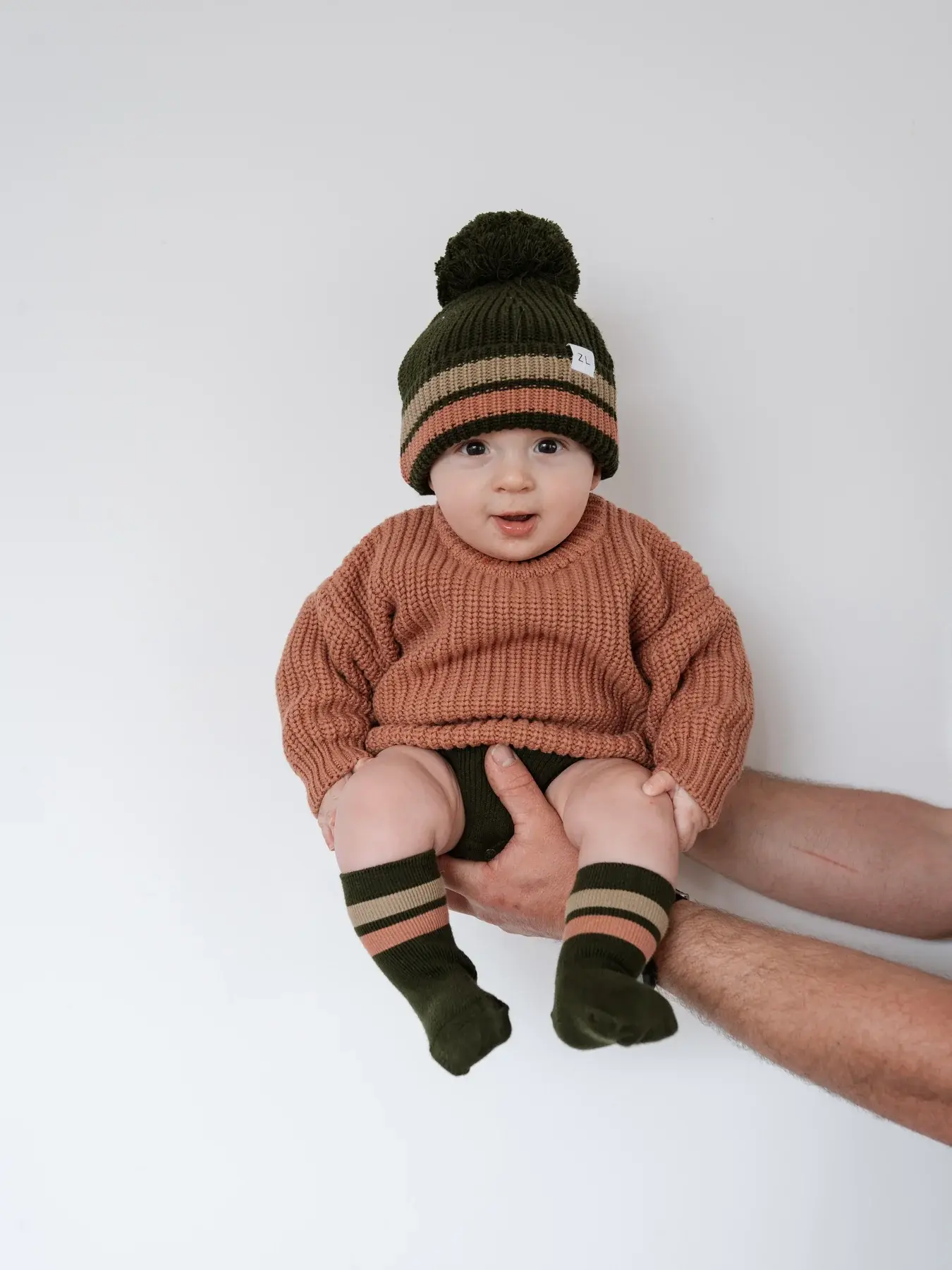 Ziggy Lou Ziggy Lou Jumper Super Chunky Terracotta