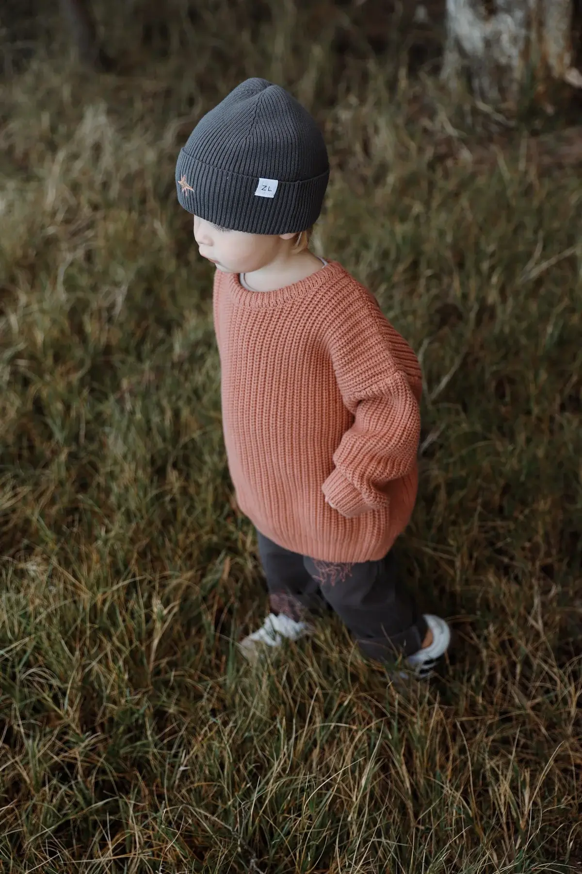 Ziggy Lou Ziggy Lou Jumper Super Chunky Terracotta