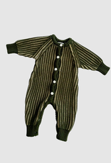 Ziggy Lou Ziggy Lou Classic Knit Romper Pesto