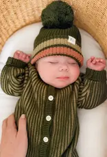 Ziggy Lou Ziggy Lou Classic Knit Romper Pesto