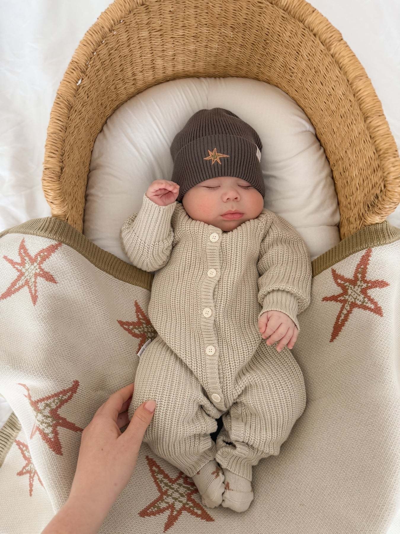 Ziggy Lou Ziggy Lou Classic Knit Romper Moss