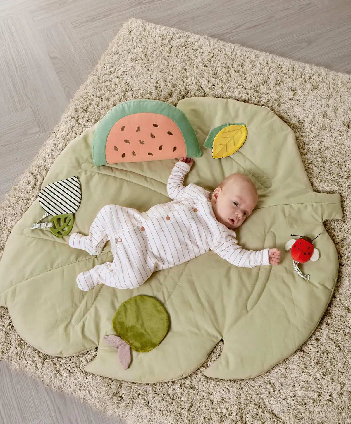 Mamas and Papas Mamas & Papas Playmat & Gym - Babyplay Leaf