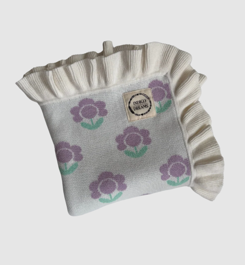 Indigo Dreams Indigo Dreams Sienna Frill Blanket
