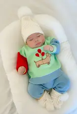 Indigo Dreams Indigo Dreams Party Pup Boucle Jumper (Retro)