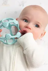 Living Textiles Living Textiles 1-pack Port-a-cot Fitted Sheet - Elephant Playtime