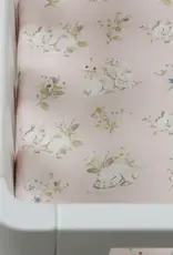 Bubba Blue Bubba Blue Sleeping Bunny Jersey Cot Fitted Sheet