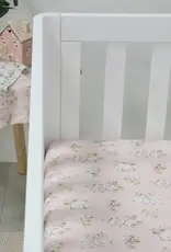 Bubba Blue Bubba Blue Sleeping Bunny Jersey Cot Fitted Sheet