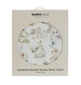 Bubba Blue Bubba Blue Sleeping Bunny Jersey Bedside Sleeper Fitted Sheet