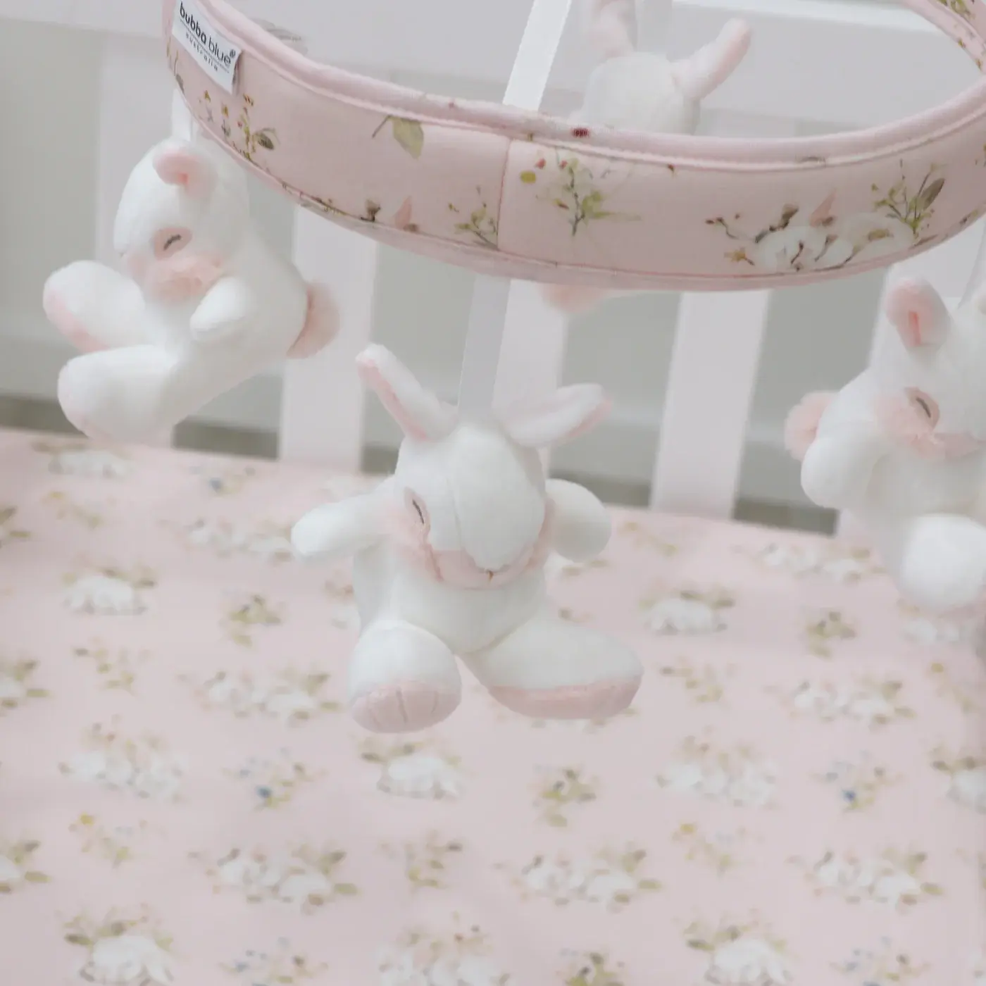 Bubba Blue Bubba Blue Sleeping Bunny Musical Mobile