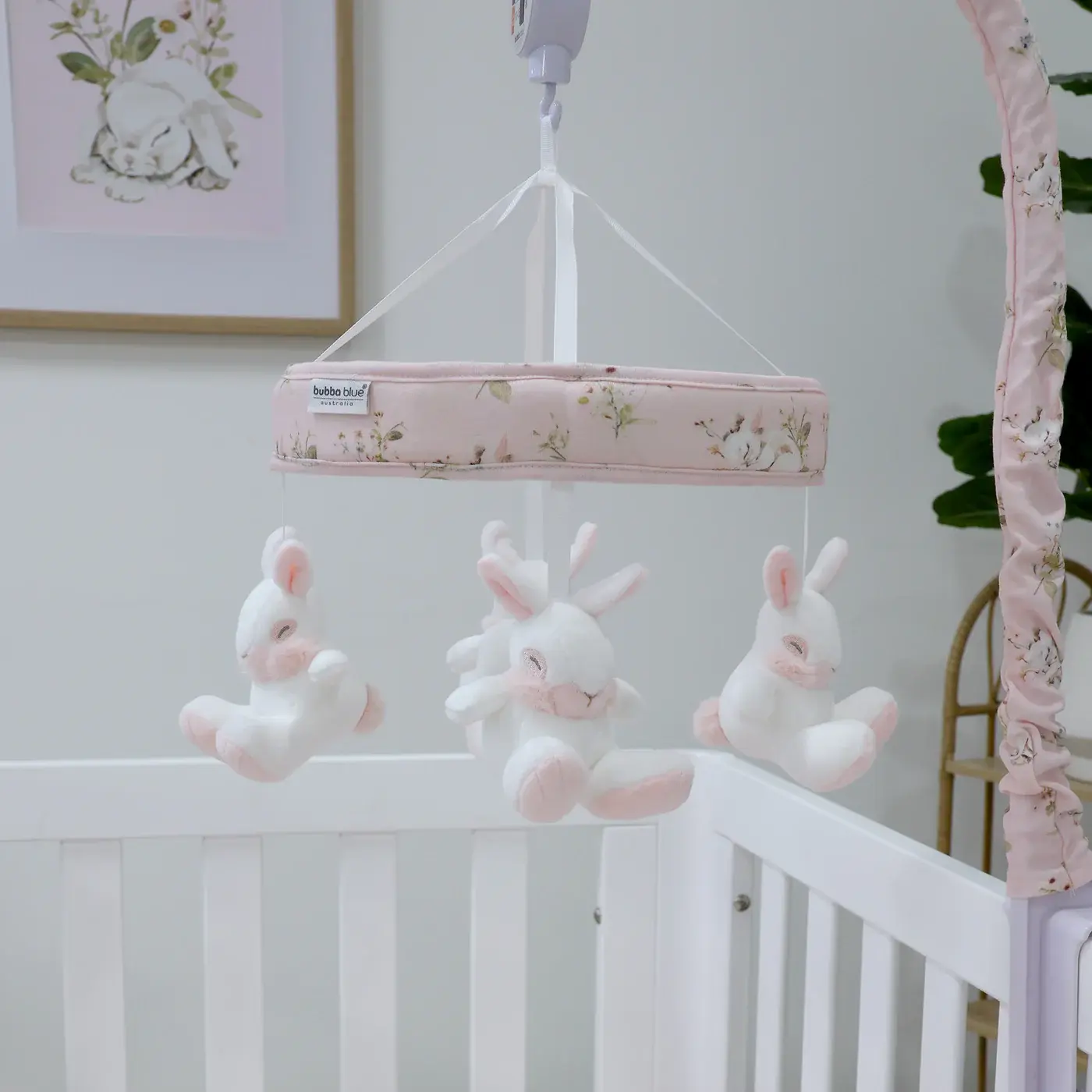 Bubba Blue Bubba Blue Sleeping Bunny Musical Mobile