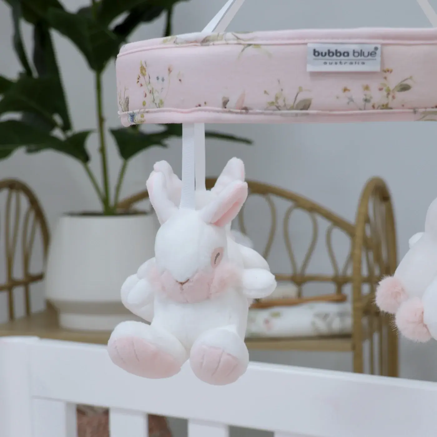 Bubba Blue Bubba Blue Sleeping Bunny Musical Mobile