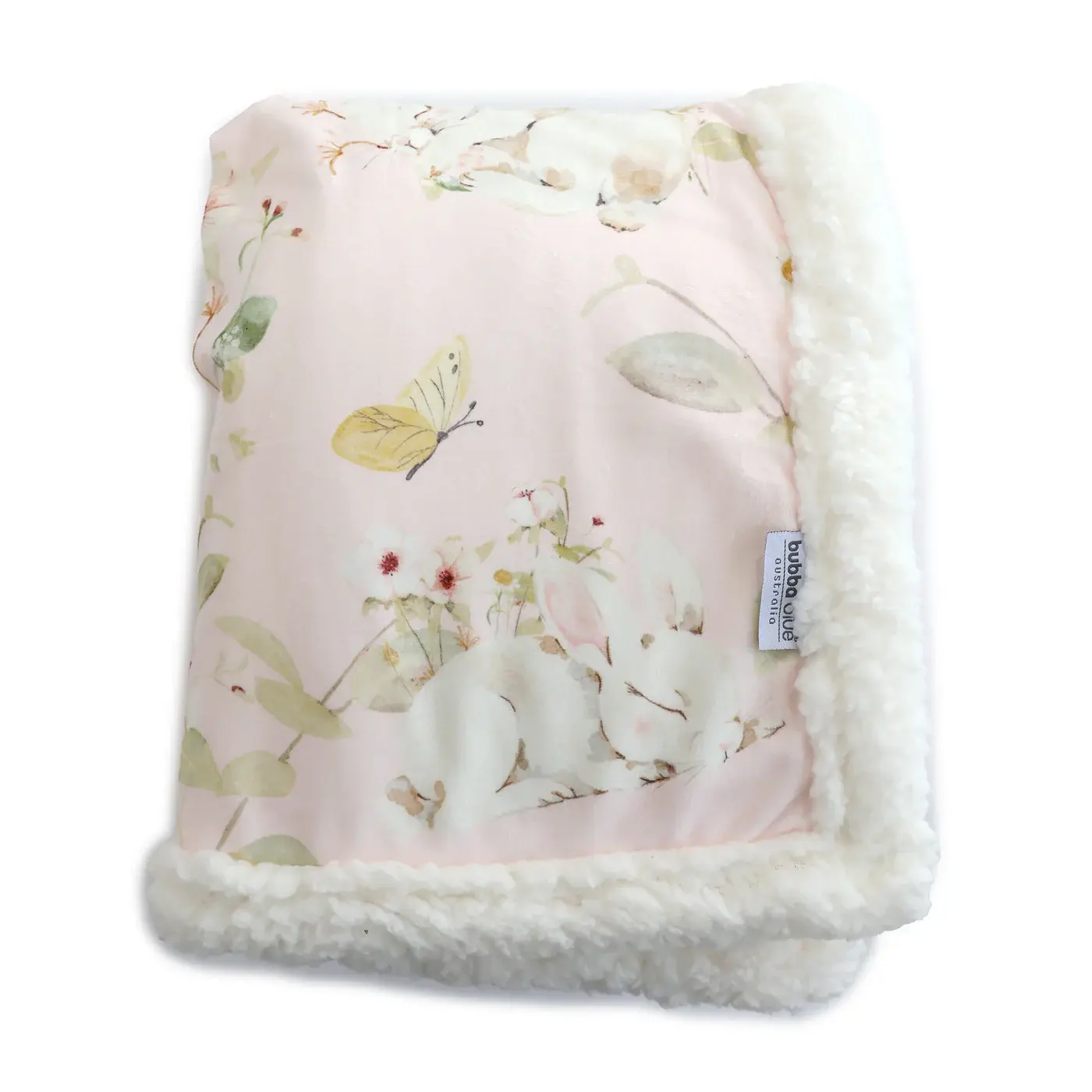 Bubba Blue Bubba Blue Sleeping Bunny Cuddle Blanket