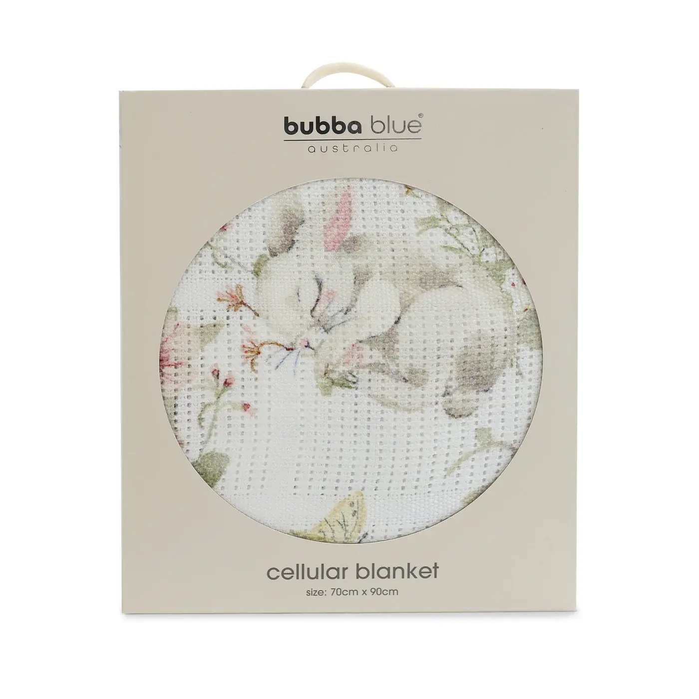 Bubba Blue Bubba Blue Sleeping Bunny Cellular Blanket