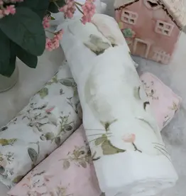 Bubba Blue Bubba Blue Sleeping Bunny 3PK Muslin Wraps