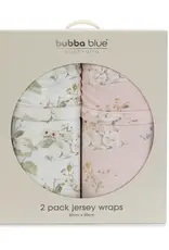 Bubba Blue Bubba Blue Sleeping Bunny 2PK Jersey Wraps