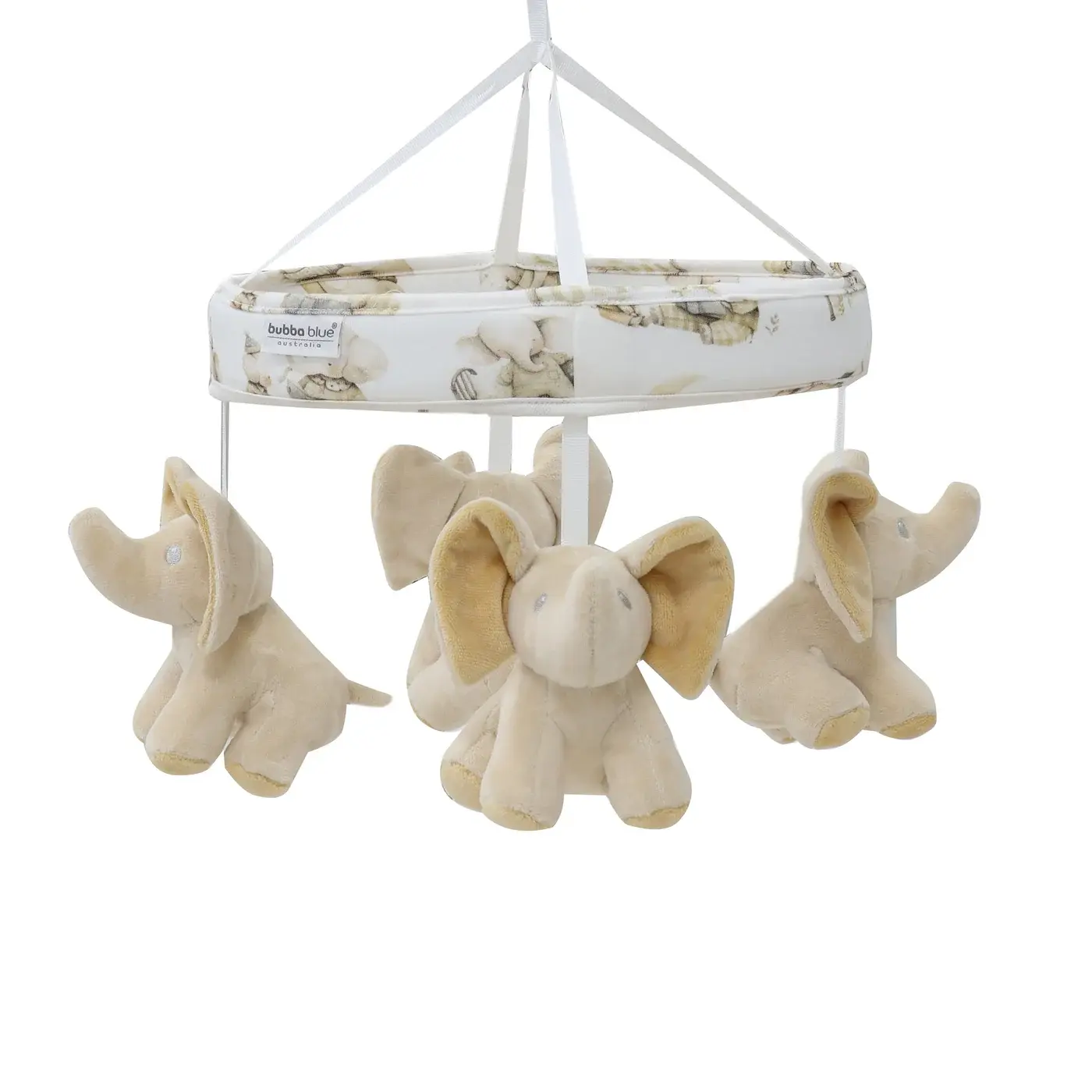 Bubba Blue Bubba Blue Elephant Bedtime Musical Mobile