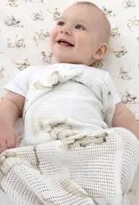 Bubba Blue Bubba Blue Elephant Bedtime Cellular Blanket