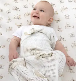 Bubba Blue Bubba Blue Elephant Bedtime Cellular Blanket