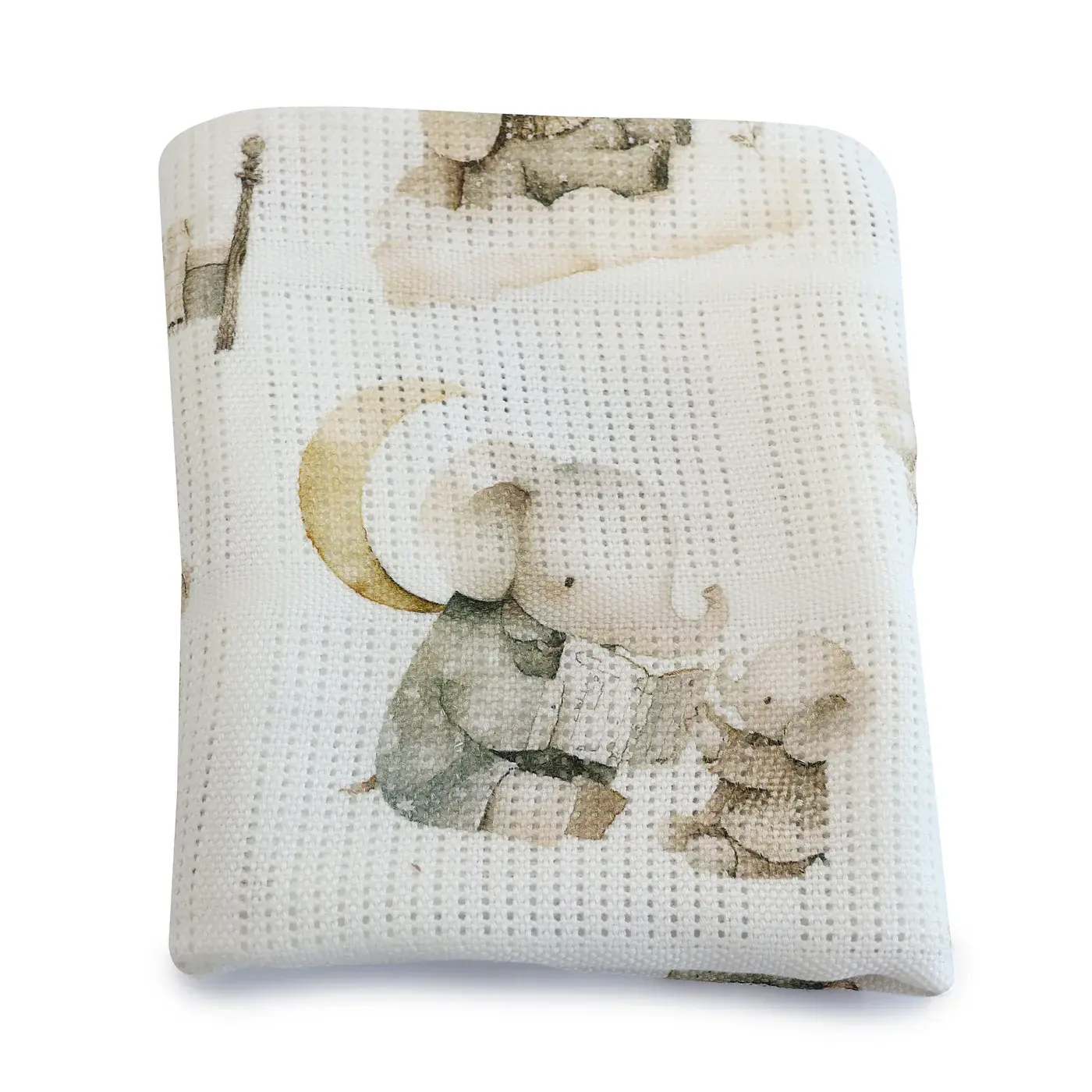 Bubba Blue Bubba Blue Elephant Bedtime Cellular Blanket