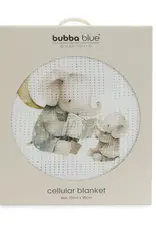 Bubba Blue Bubba Blue Elephant Bedtime Cellular Blanket