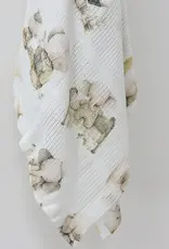 Bubba Blue Bubba Blue Elephant Bedtime Cellular Blanket