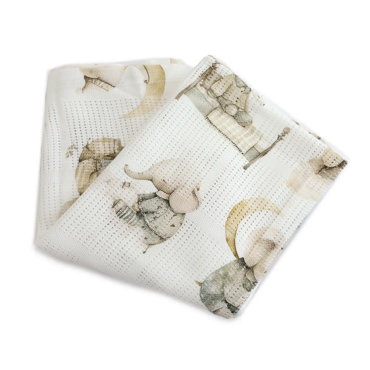 Bubba Blue Bubba Blue Elephant Bedtime Cellular Blanket