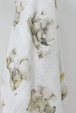 Bubba Blue Bubba Blue Elephant Bedtime Cellular Blanket