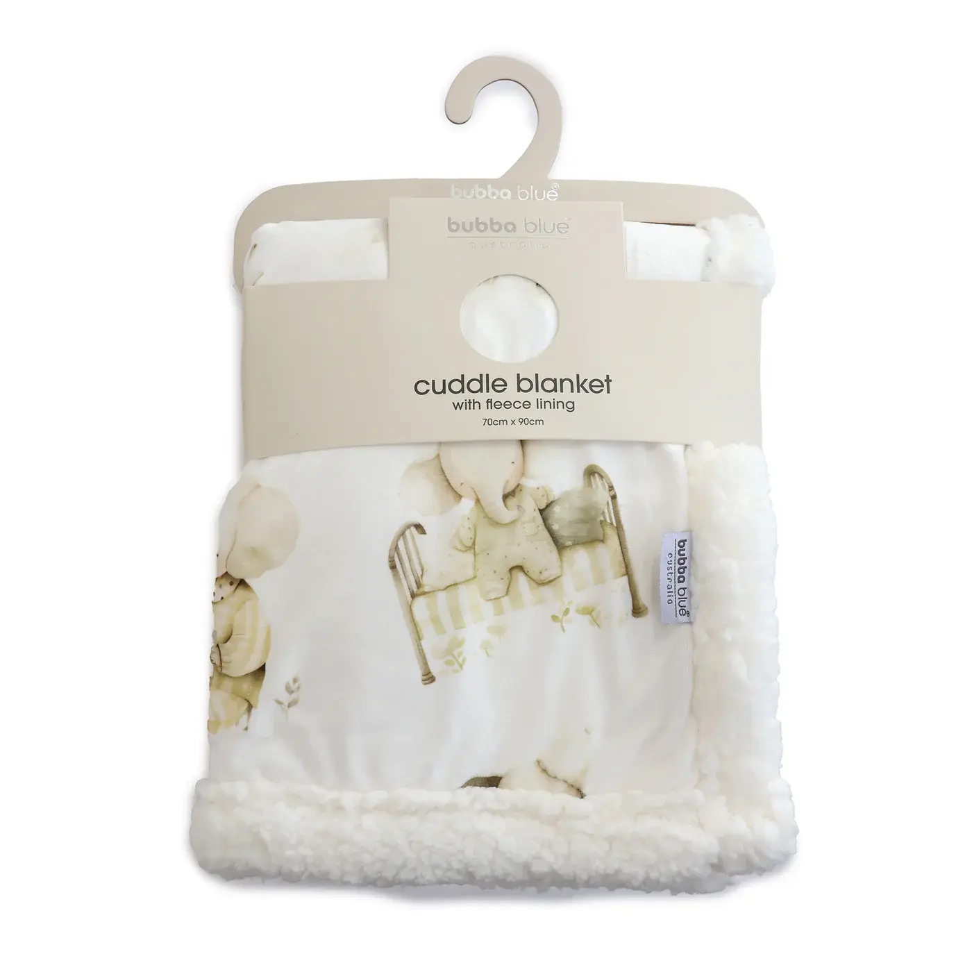 Bubba Blue Bubba Blue Elephant Bedtime Cuddle Blanket