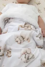 Bubba Blue Bubba Blue Elephant Bedtime Cuddle Blanket