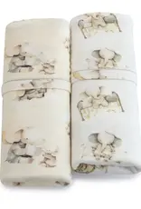 Bubba Blue Bubba Blue Elephant Bedtime 2PK Jersey Wraps