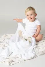 Bubba Blue Bubba Blue Elephant Bedtime 3PK Muslin Wraps