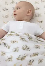 Bubba Blue Bubba Blue Elephant Bedtime 3PK Muslin Wraps