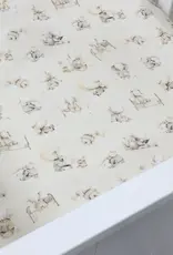 Bubba Blue Bubba Blue Elephant Bedtime Jersey Cot Fitted Sheet