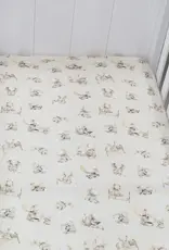 Bubba Blue Bubba Blue Elephant Bedtime Jersey Cot Fitted Sheet