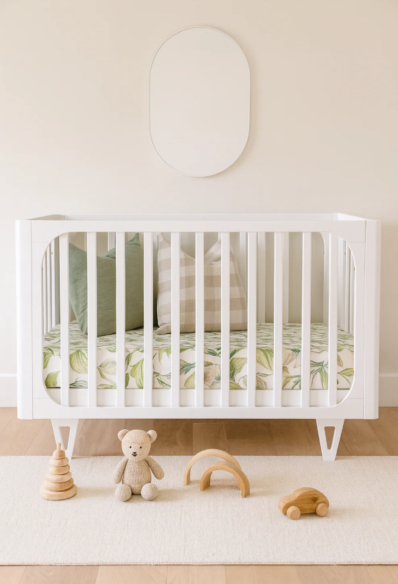 Cocoon Cocoon Vibe 4-in-1 Cot - White (including innerspring mattress)